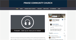 Desktop Screenshot of praisecommunitychurch.co.uk